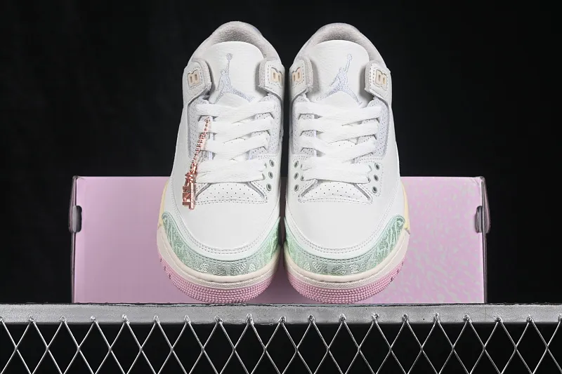 All categories Air Jordan Jordan series basketball shoes Air Jordan 3 Air Jordan 3 Retro "Easter" AJ3 Joe 3 Macaron color series IF4396-100